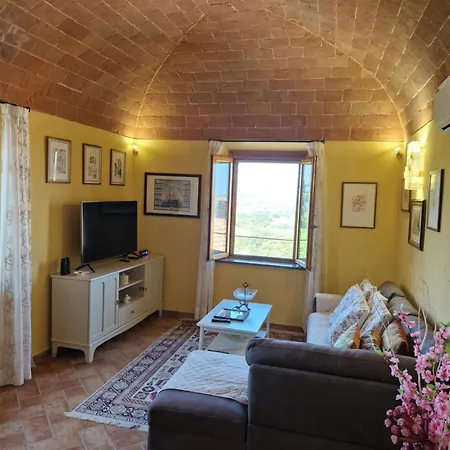 Country With View Of The Tuscany Hills